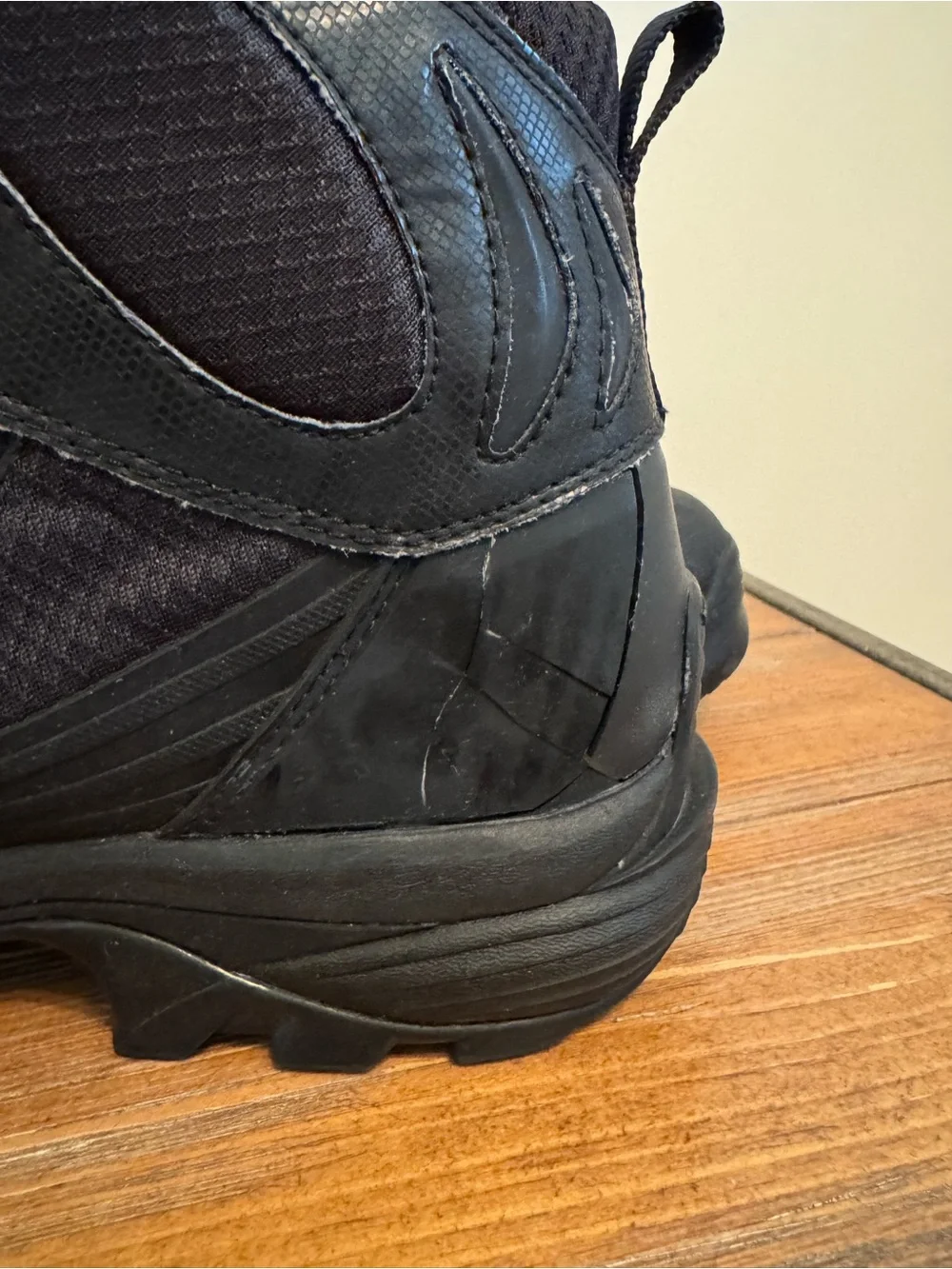 Timberland Vibram Black Men's Rugged Hiking/Work Boots